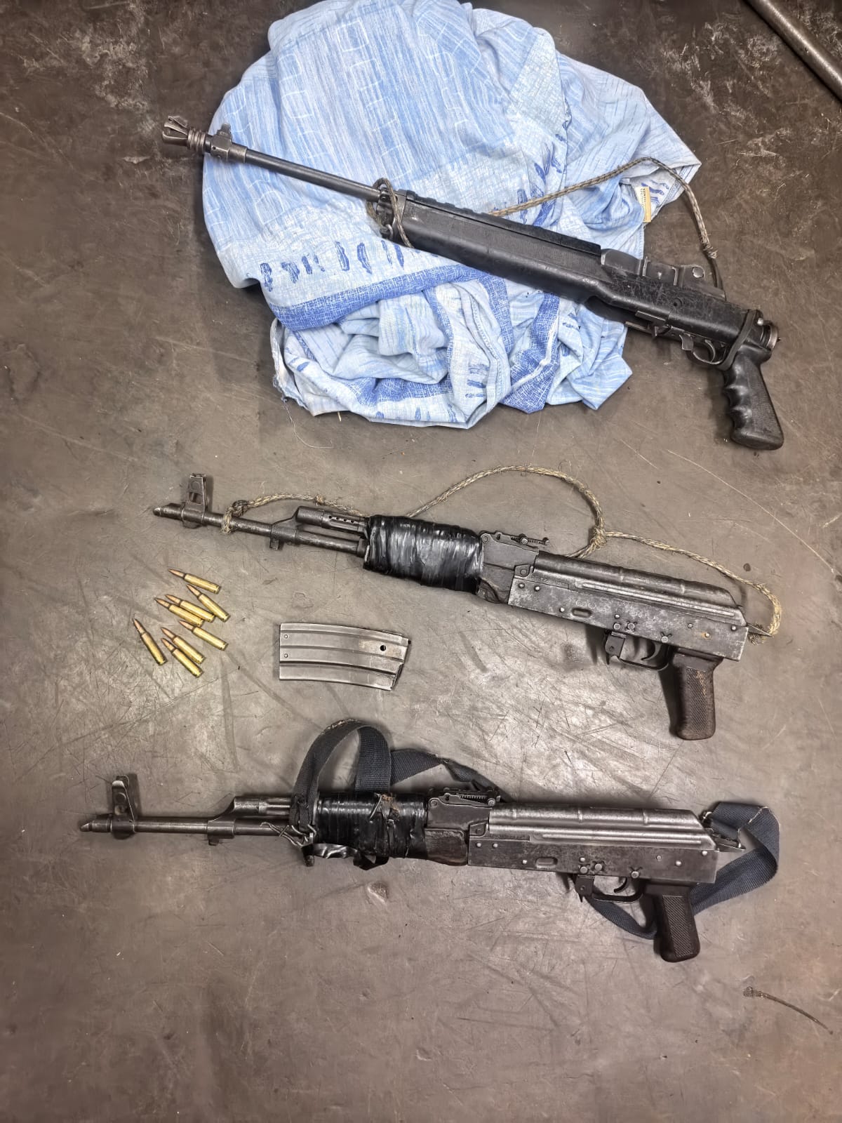 Three Arrested in Bekkersdal After Police Find AK-47 Rifles During Illegal Mining Patrol