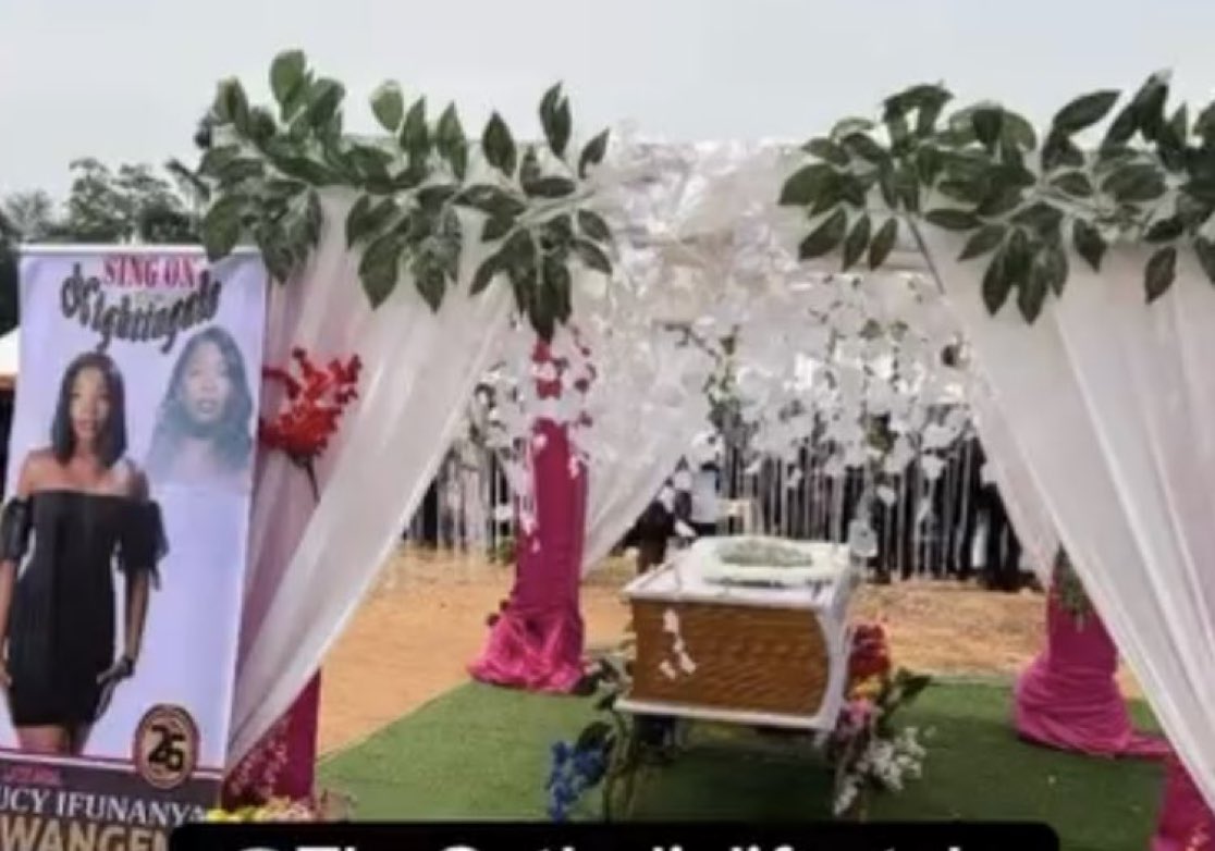 Fatal Snake Bite: Singer Nanyah Laid to Rest In Enugu Hometown