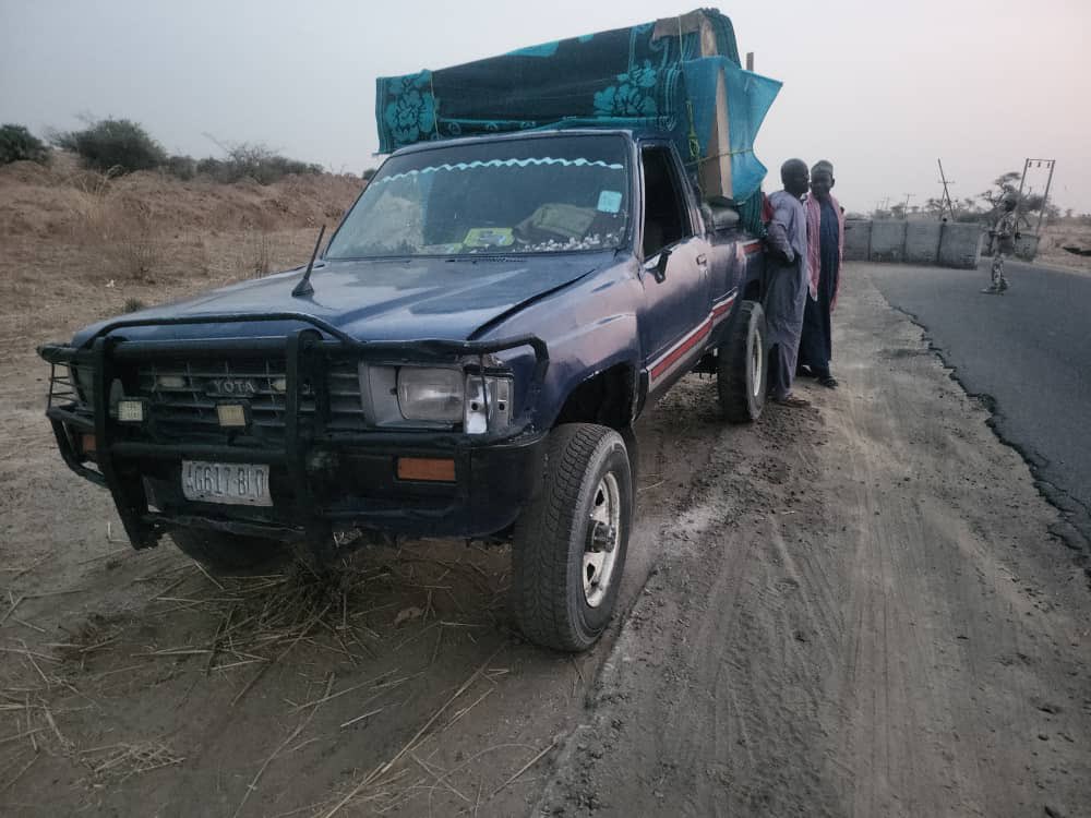 Troops Intercept Suspected Boko Haram Logistics Convoy Conveying 13 Persons In Borno