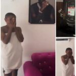 Man Allegedly Catches Wife With Driver Inside Room In Questioning Dress, Claims He Comes To Fix Toilet (Watch Video)