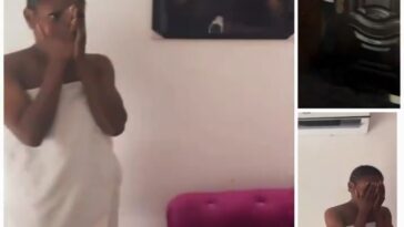 Man Allegedly Catches Wife With Driver Inside Room In Questioning Dress, Claims He Comes To Fix Toilet (Watch Video)