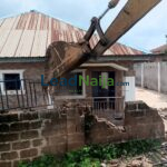 BREAKING: Oyo Government Demolishes Building Used as Kidnappers’ Hideout in Adelabu Family Abduction