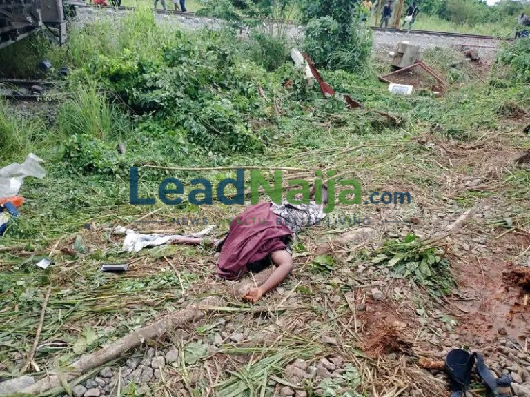 Three Dies in Delta State Train Accident (PHOTOS)