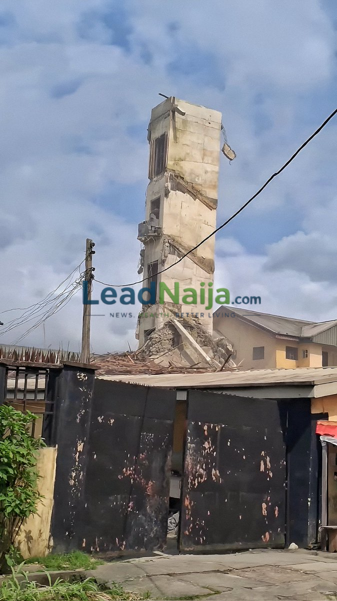 Five-Storey Building Collapses in Port Harcourt.